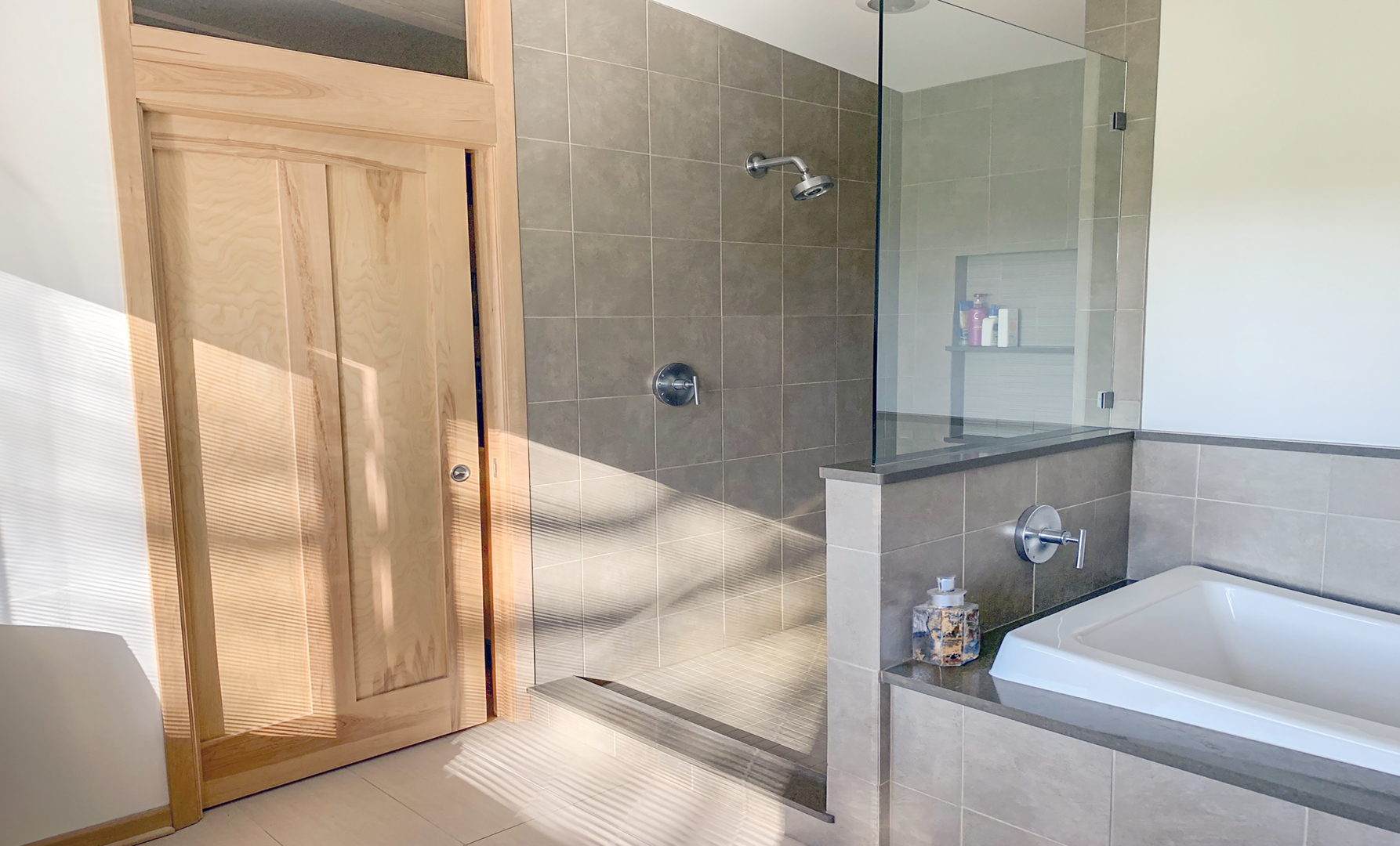 38W481 Silver Glen Road St. Charles, IL 60175 - Photo 8 of 21 a bathroom with a tub and shower