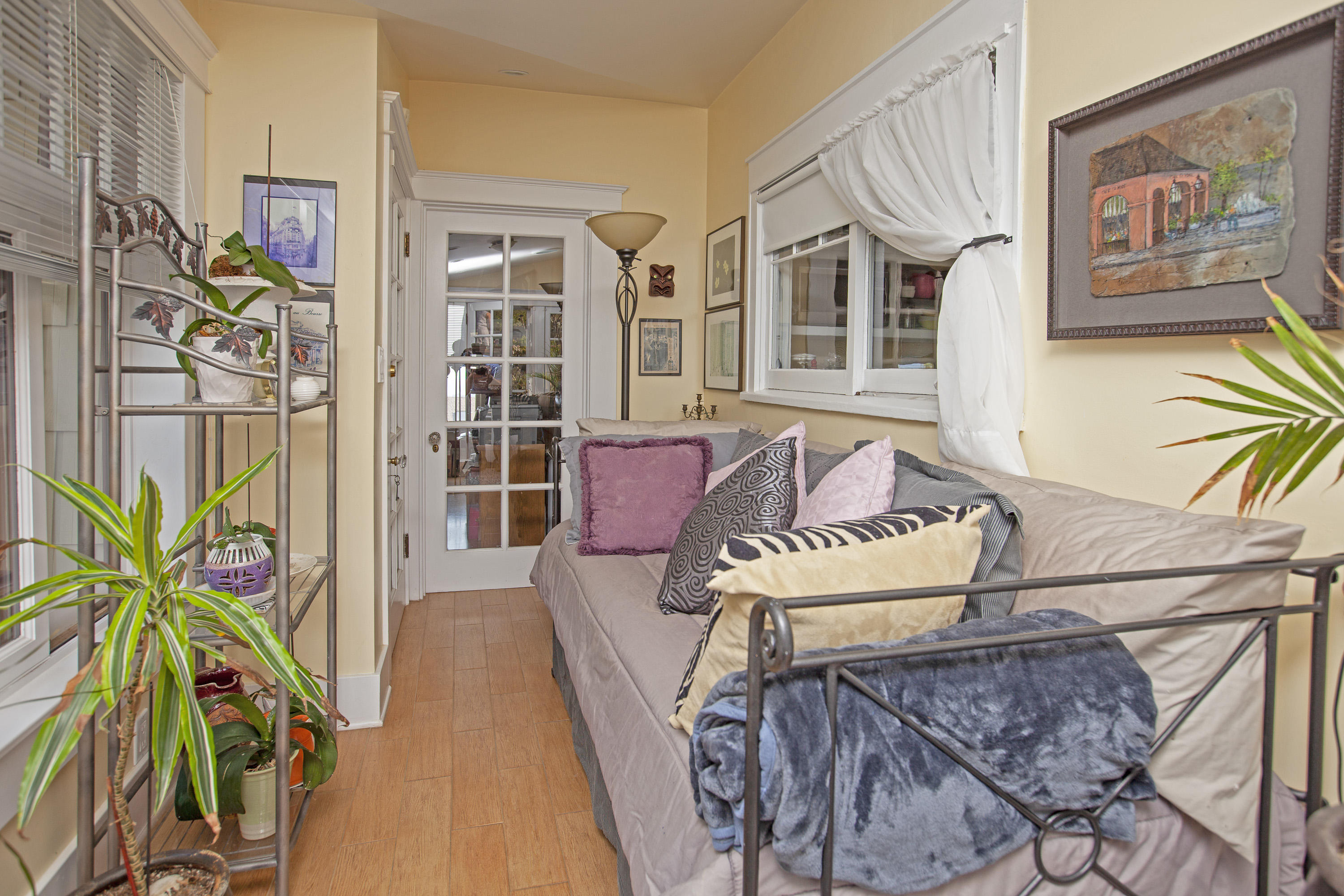 1720 Lasuen Road Santa Barbara, CA 93103 - Photo 21 of 32 a view of a entryway with furniture and a potted plant