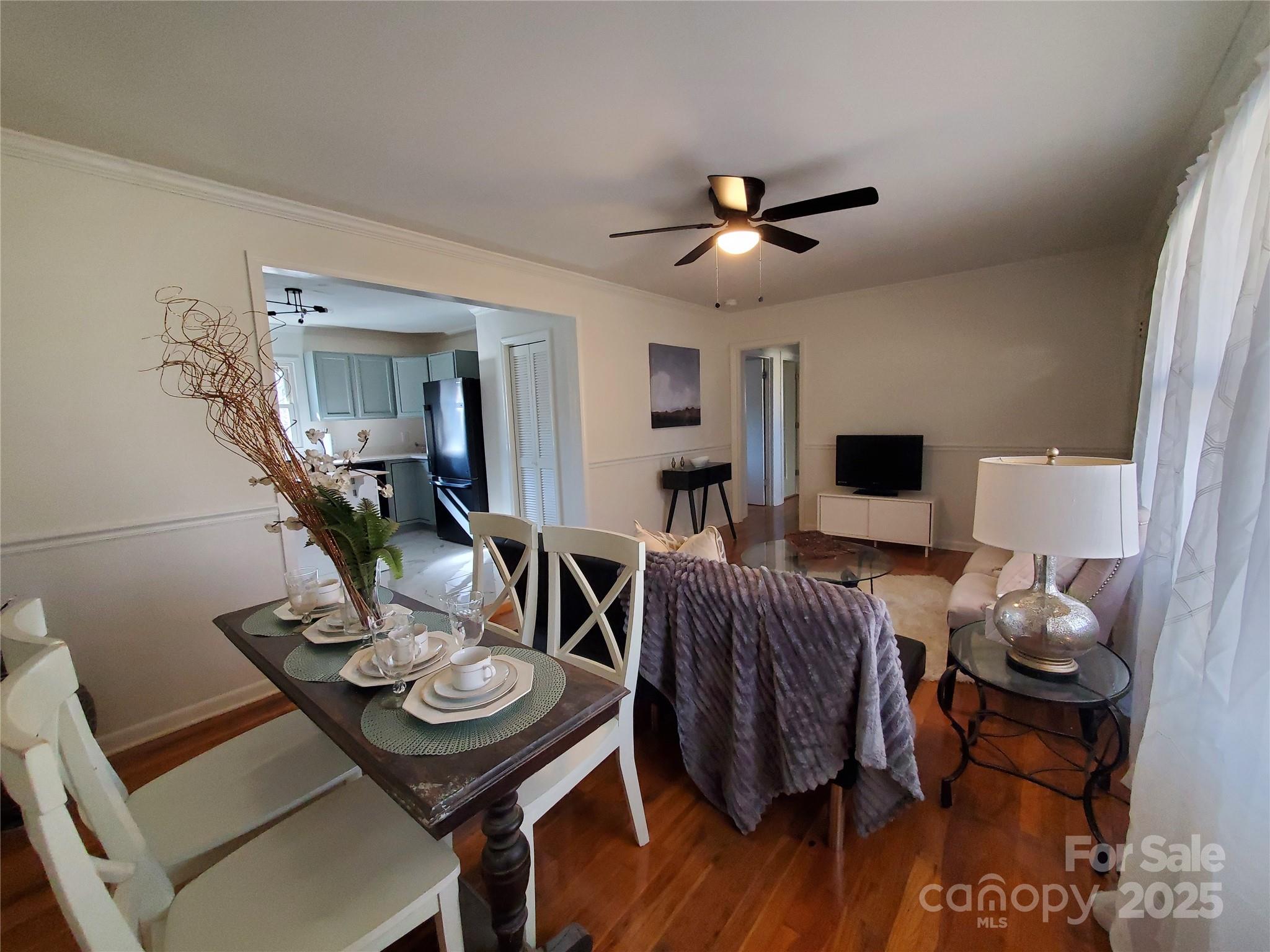 2129 Rankin Road Gastonia, NC 28056 - Photo 4 of 15 a living room with furniture and wooden floor