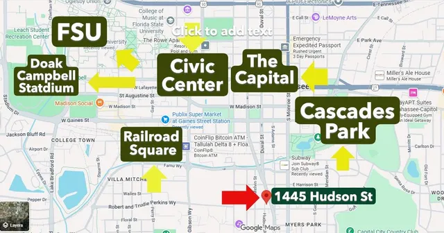 $249,000 | 1445 Hudson Street, Tallahassee, FL 32301
