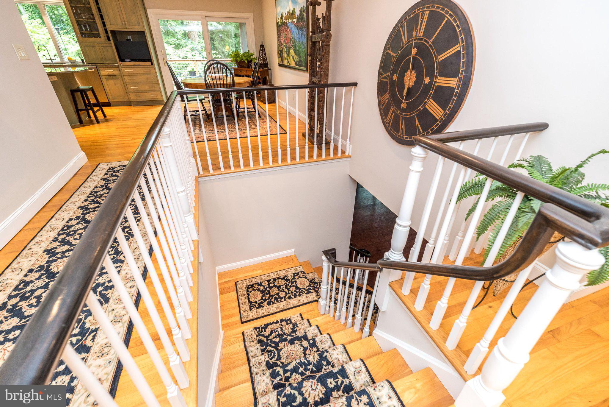 24 Springtree Lane Yardley, PA 19067 - Photo 11 of 84 Classic staircase leading to lower level.