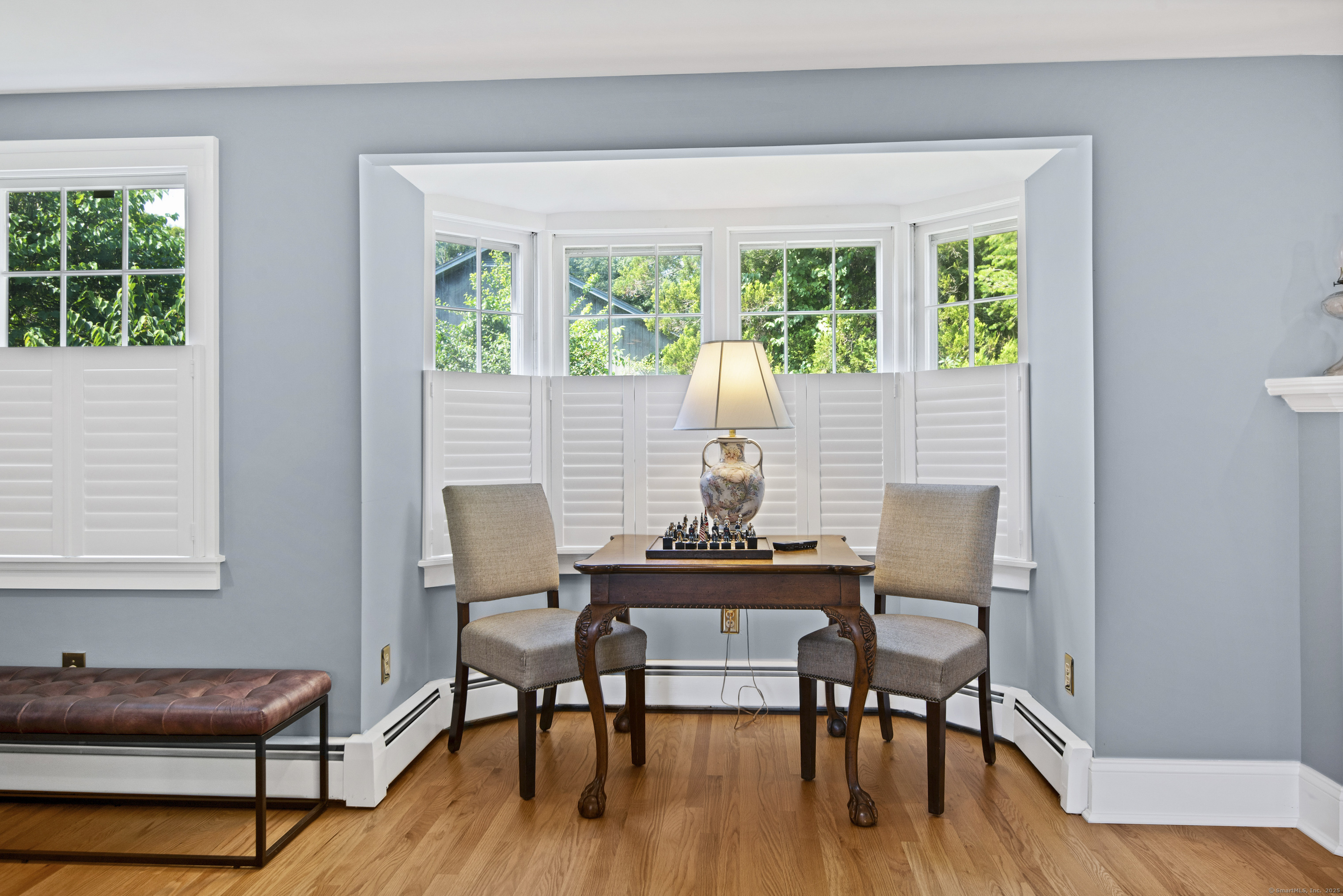 13 Maple Avenue Essex, CT 06426 - Photo 14 of 31 a view of a dining room with furniture window and outside view