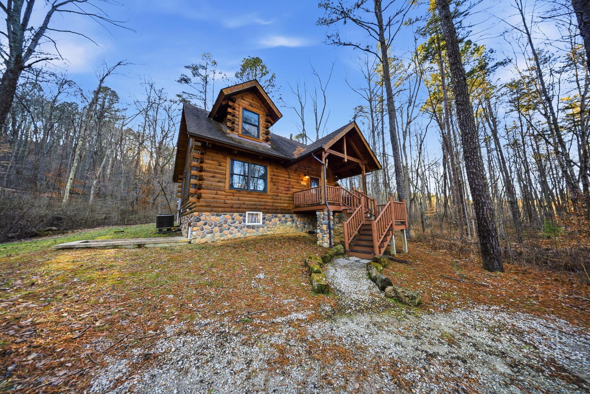 15399 Clapper Hollow Road Laurelville, OH 43135 - Photo 57 of 61 Authentic Log Cabin on 6 Private Wooded Acres in Hocking Hills