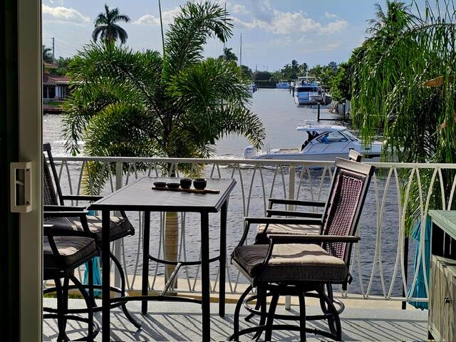 505 North Riverside Drive, Unit 12A Pompano Beach, FL 33062 - Photo 2 of 14 View from Balcony