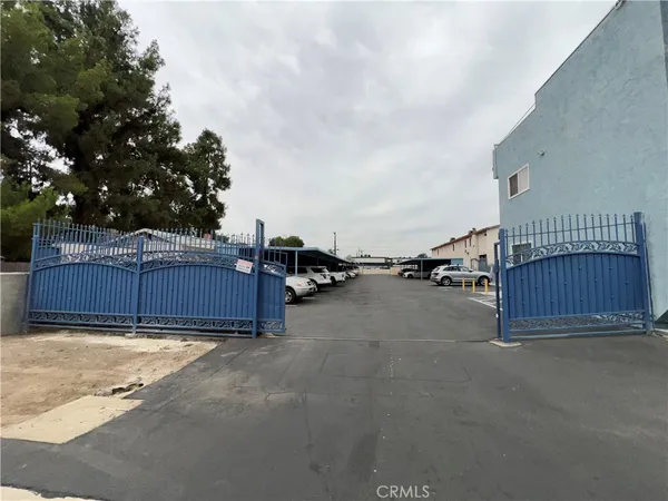 a view of a terrace with a bench