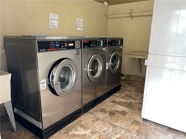a view of a house with many windows