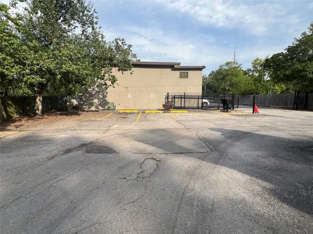 a backyard of a house