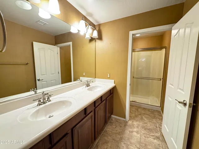 a view of a terrace with a garden