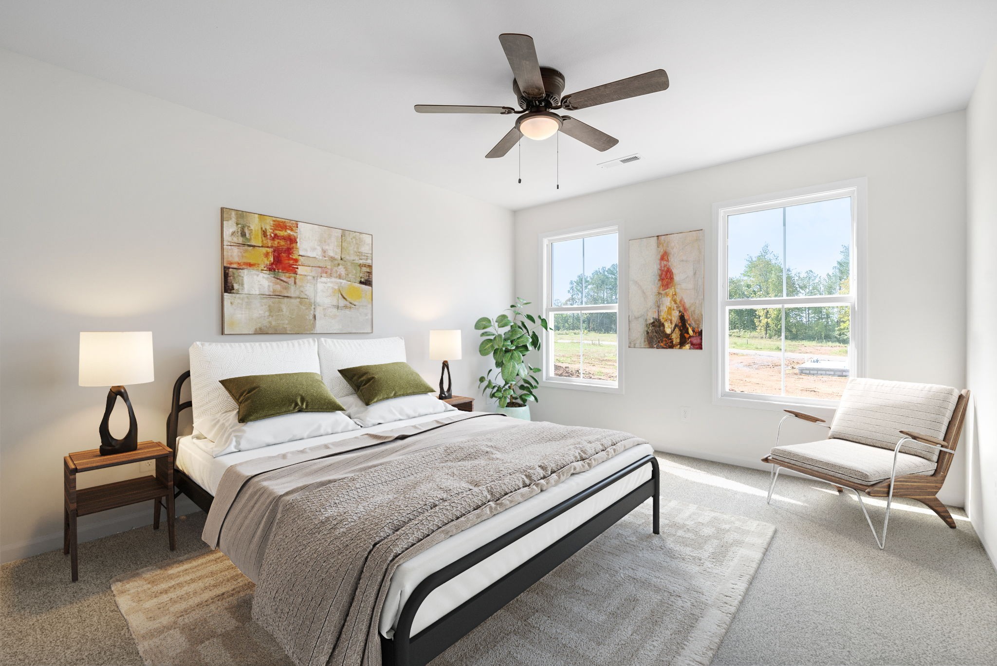 148 Quarry Rdg Road Clarksville, TN 37043 - Photo 20 of 37 a bedroom with a bed and a window