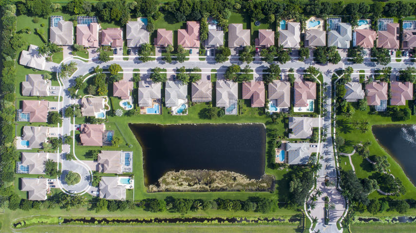 7209 Serrano Terrace Delray Beach, FL 33446 - Photo 43 of 46 Monterey Estates Aerial