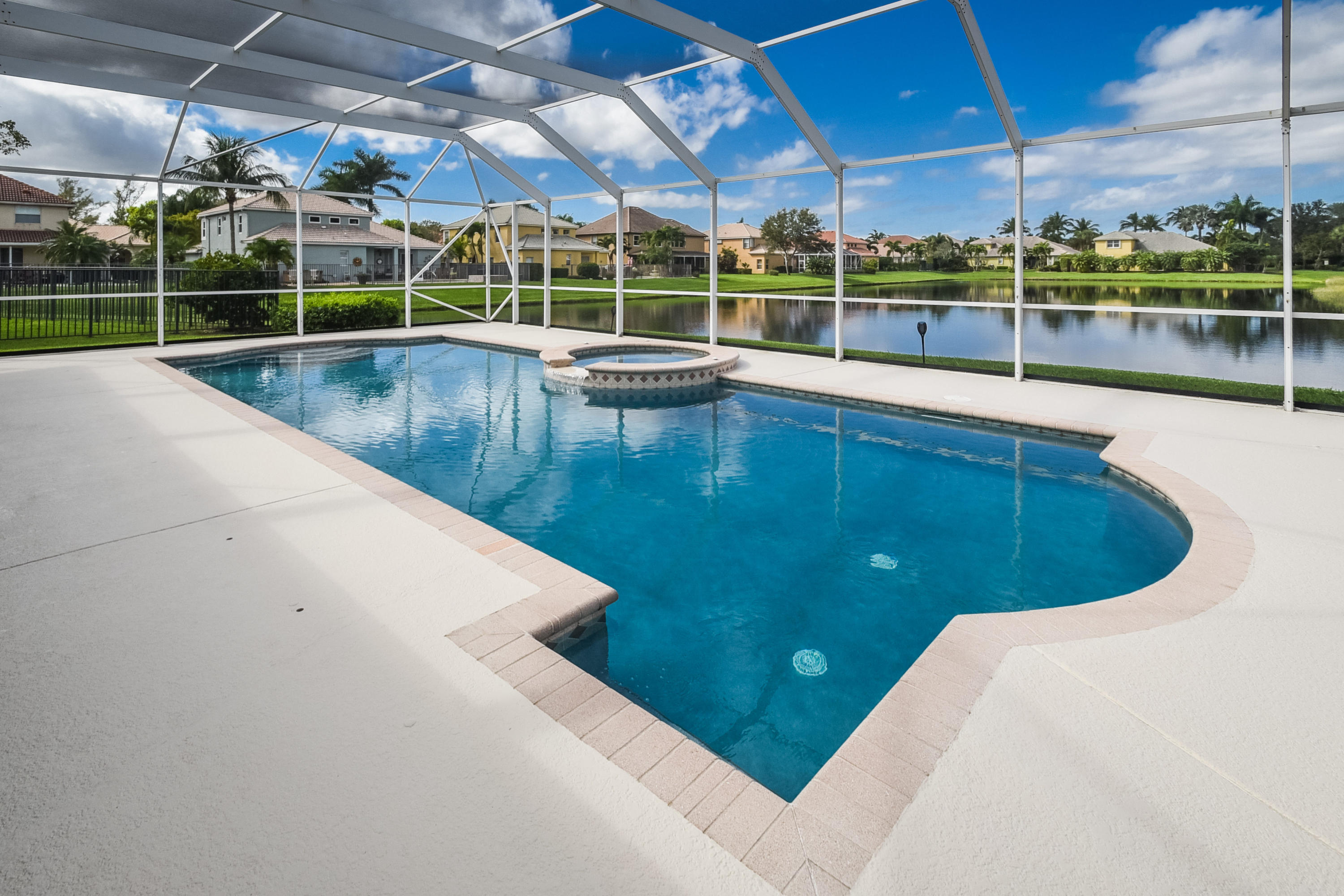 7209 Serrano Terrace Delray Beach, FL 33446 - Photo 8 of 46 Magnificent view from Dream Pool