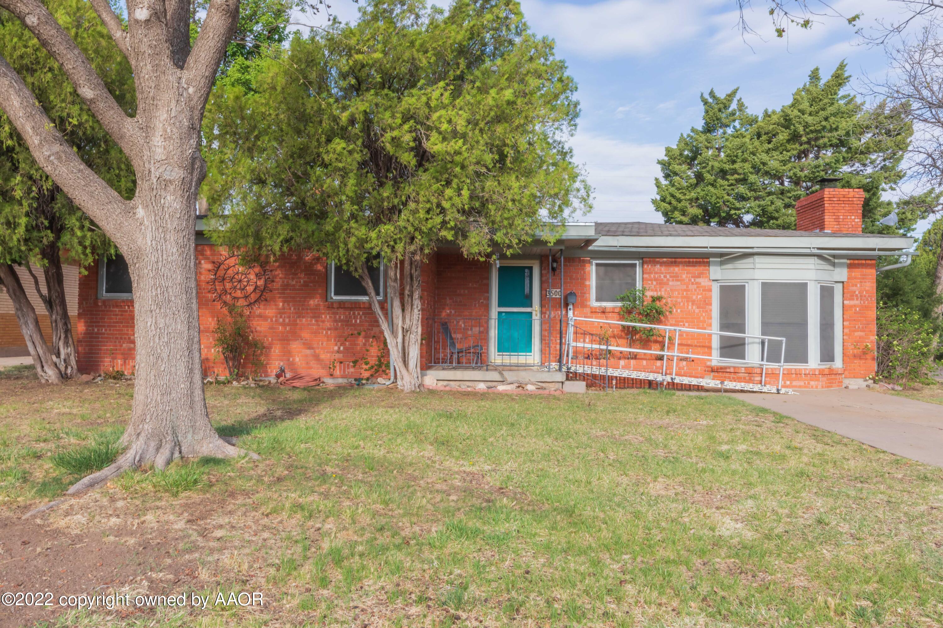 3500 Lynette Drive Amarillo, TX 79109 - Photo 1 of 40 FRONT VIEW 2
