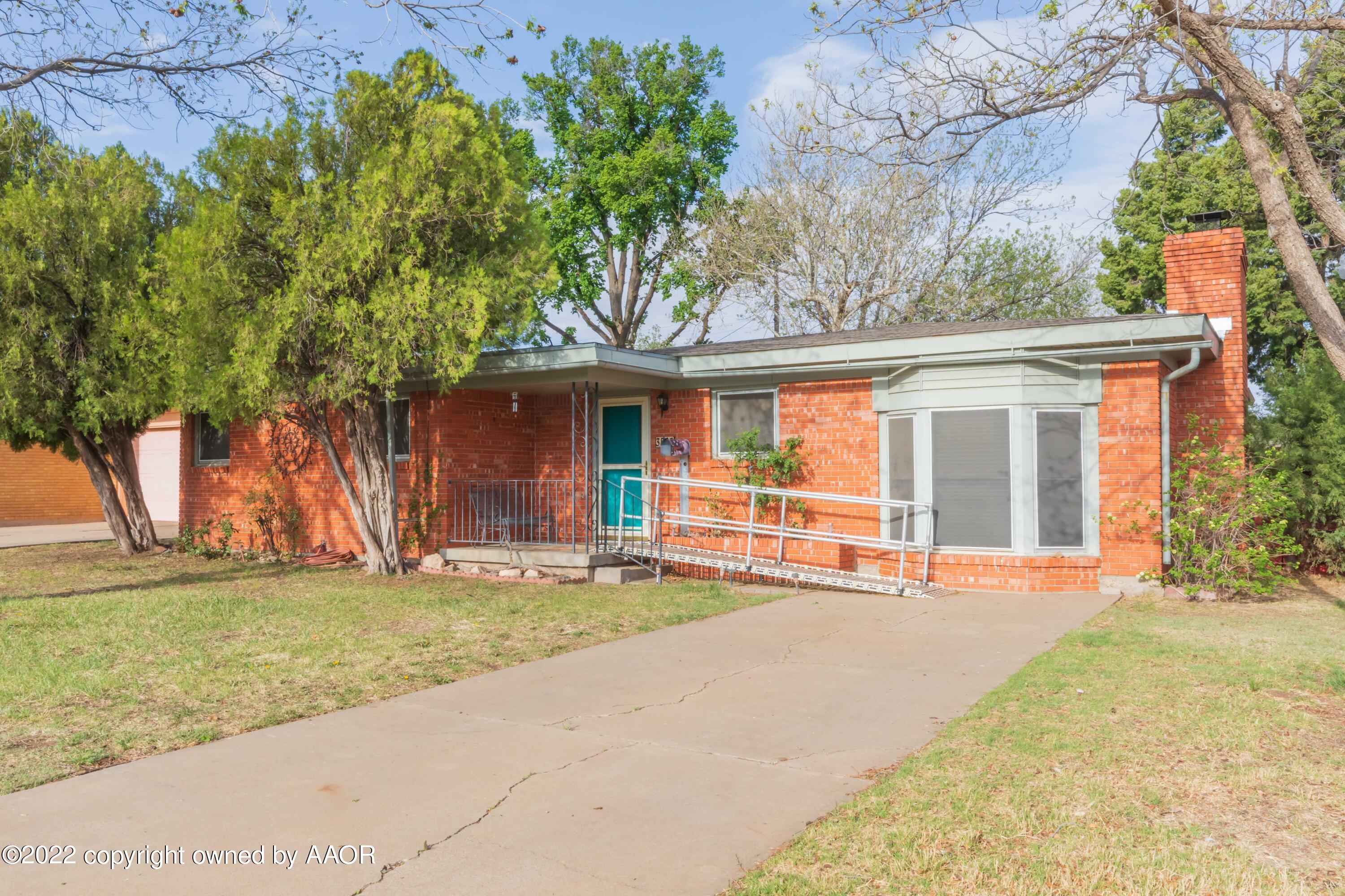3500 Lynette Drive Amarillo, TX 79109 - Photo 2 of 40 FRONT VIEW 1