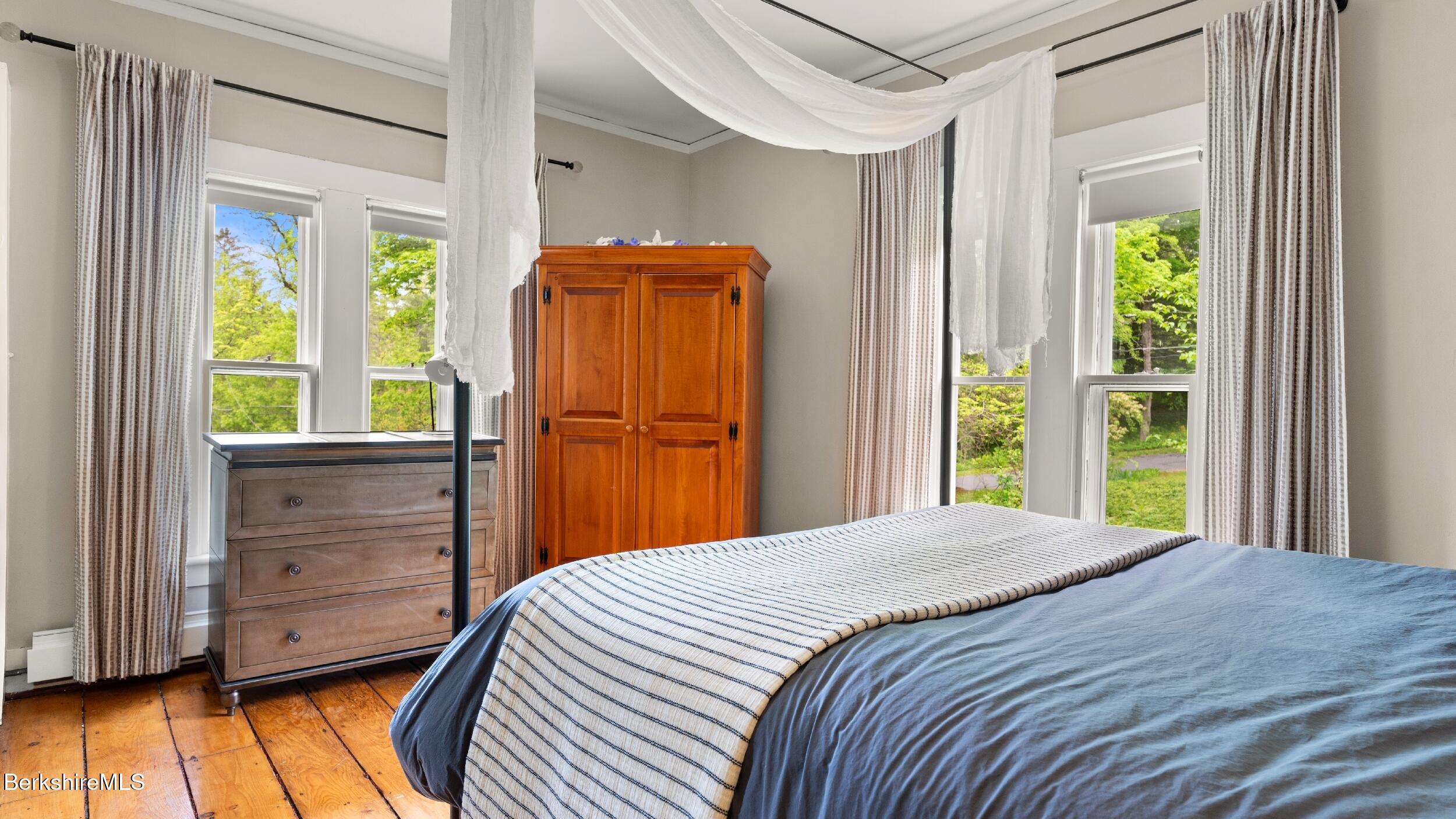 8 Yale Hill Road Stockbridge, MA 01262 - Photo 40 of 51 a bedroom with a bed and a closet