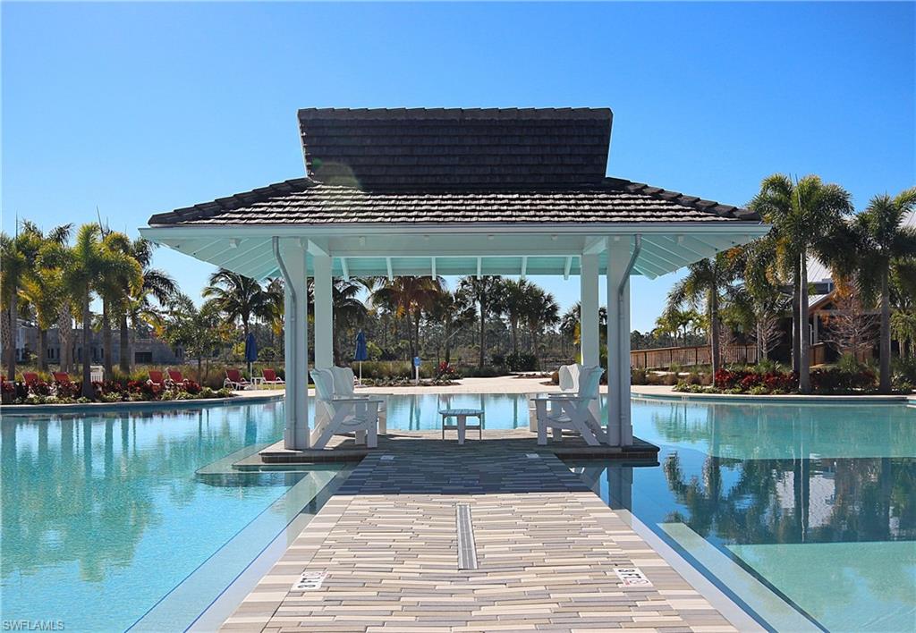 8850 Calypso Court Naples, FL 34113 - Photo 39 of 41 Community pool with a gazebo