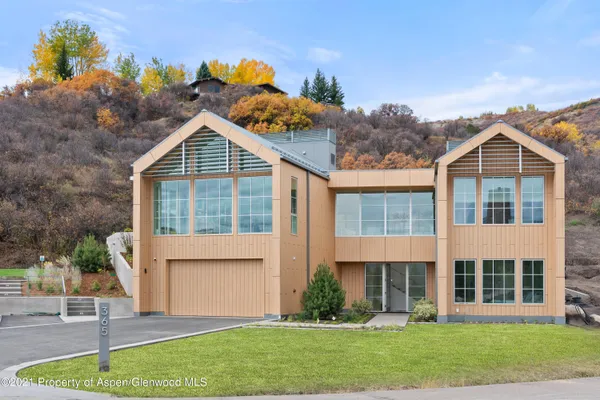 front view of house with a yard