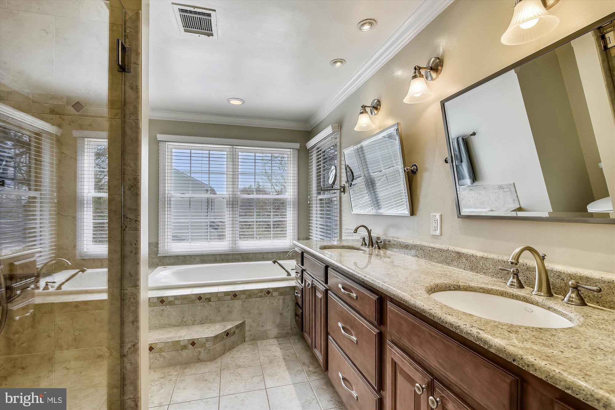 6520 Wheat Mill Way Centreville, VA 20121 - Photo 42 of 79 Well planned Master Bathroom Look at those mirrors