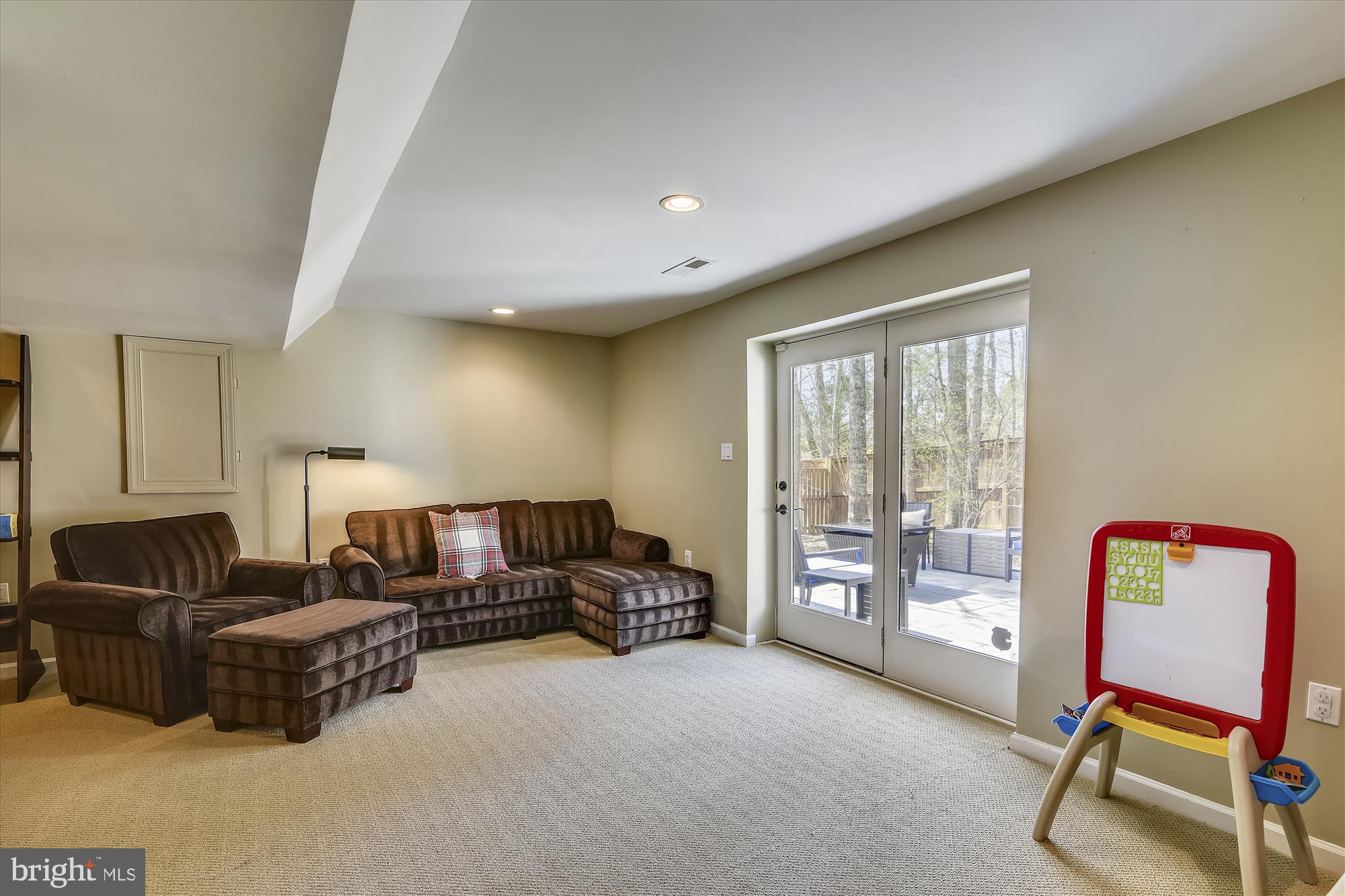 6520 Wheat Mill Way Centreville, VA 20121 - Photo 59 of 79 Recreation Room Area- Walk Out Basement