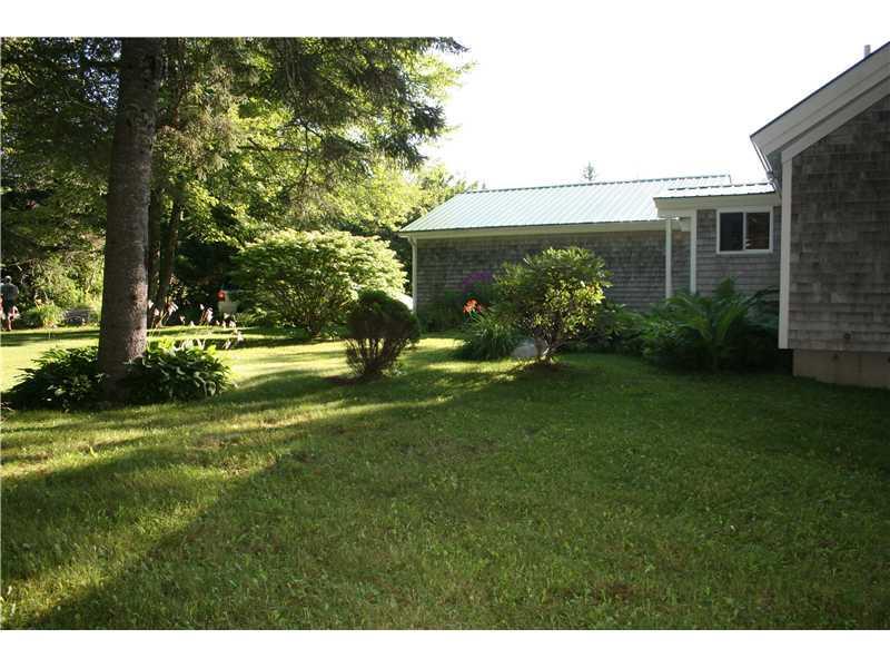 10 Apple Tree Point Lane Brooklin, ME 04616 - Photo 3 of 8 Back Yard. Nicely landscaped!