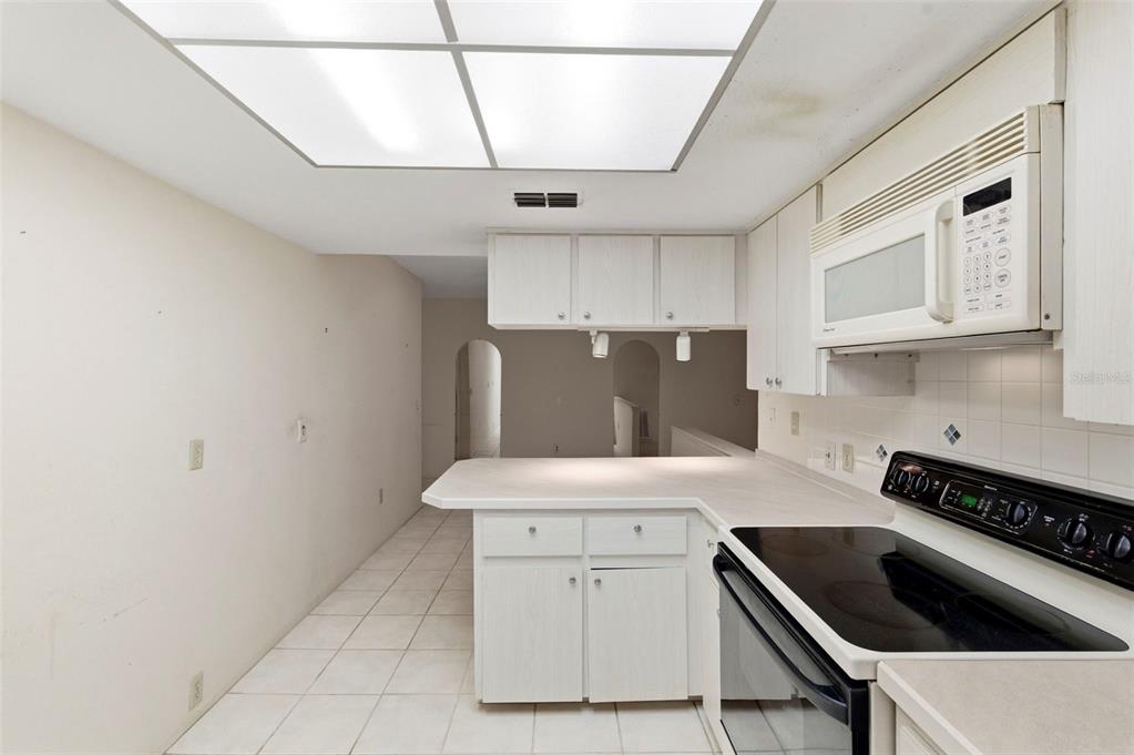 4101 Passport Lane, Unit 203 New Port Richey, FL 34653 - Photo 15 of 83 a kitchen with a sink cabinets and window