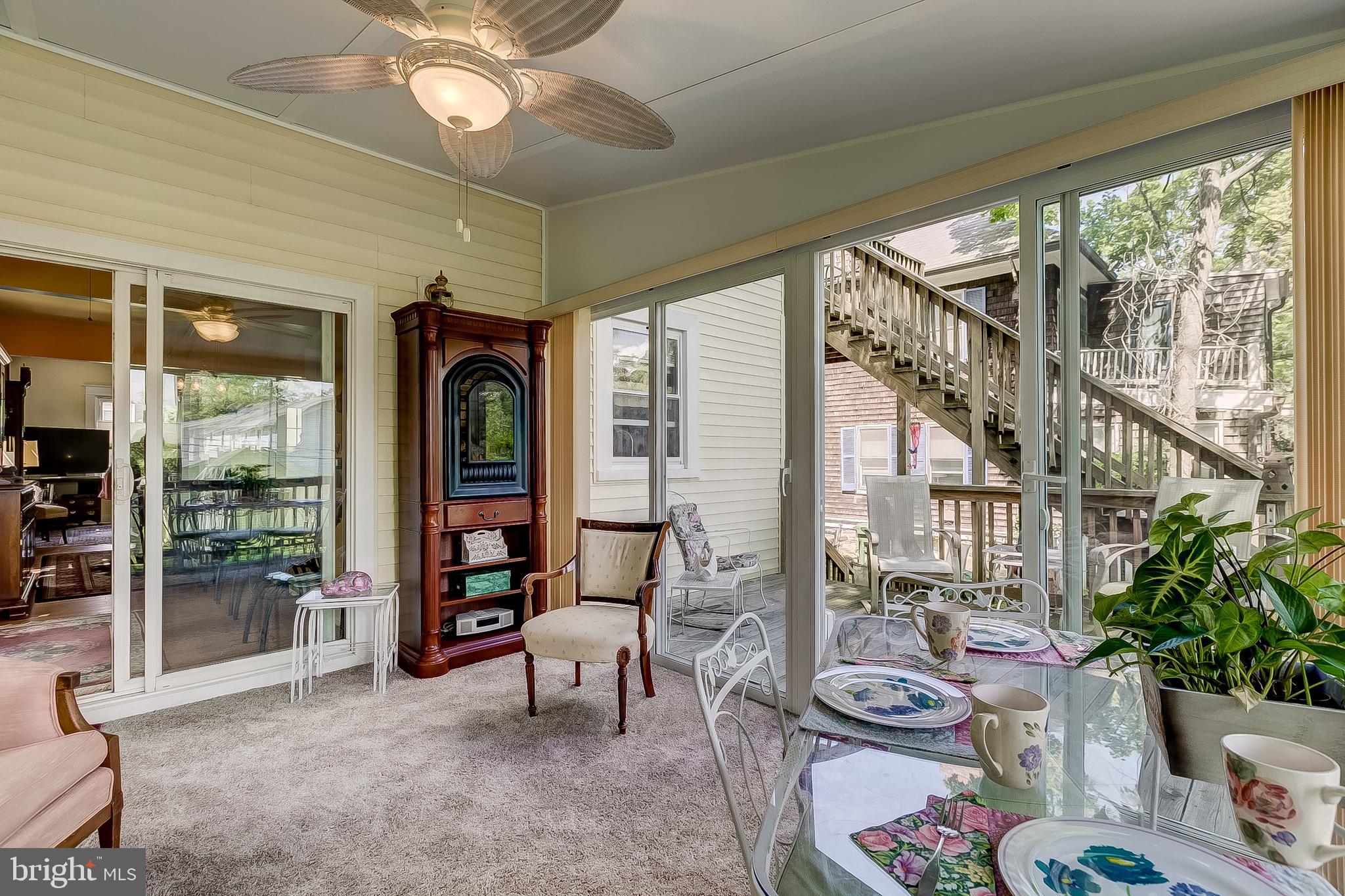 521 Orkney Road Baltimore, MD 21212 - Photo 22 of 61 Sun Room w/ Gas Fireplace