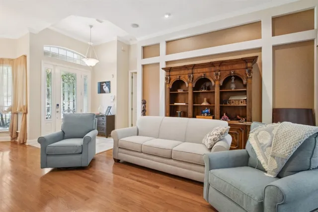 a view of a city with an ocean