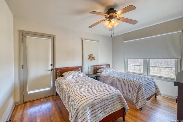 a room with furniture and a window