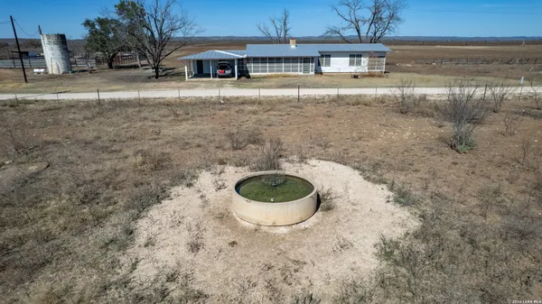 view of a big room with wooden fence