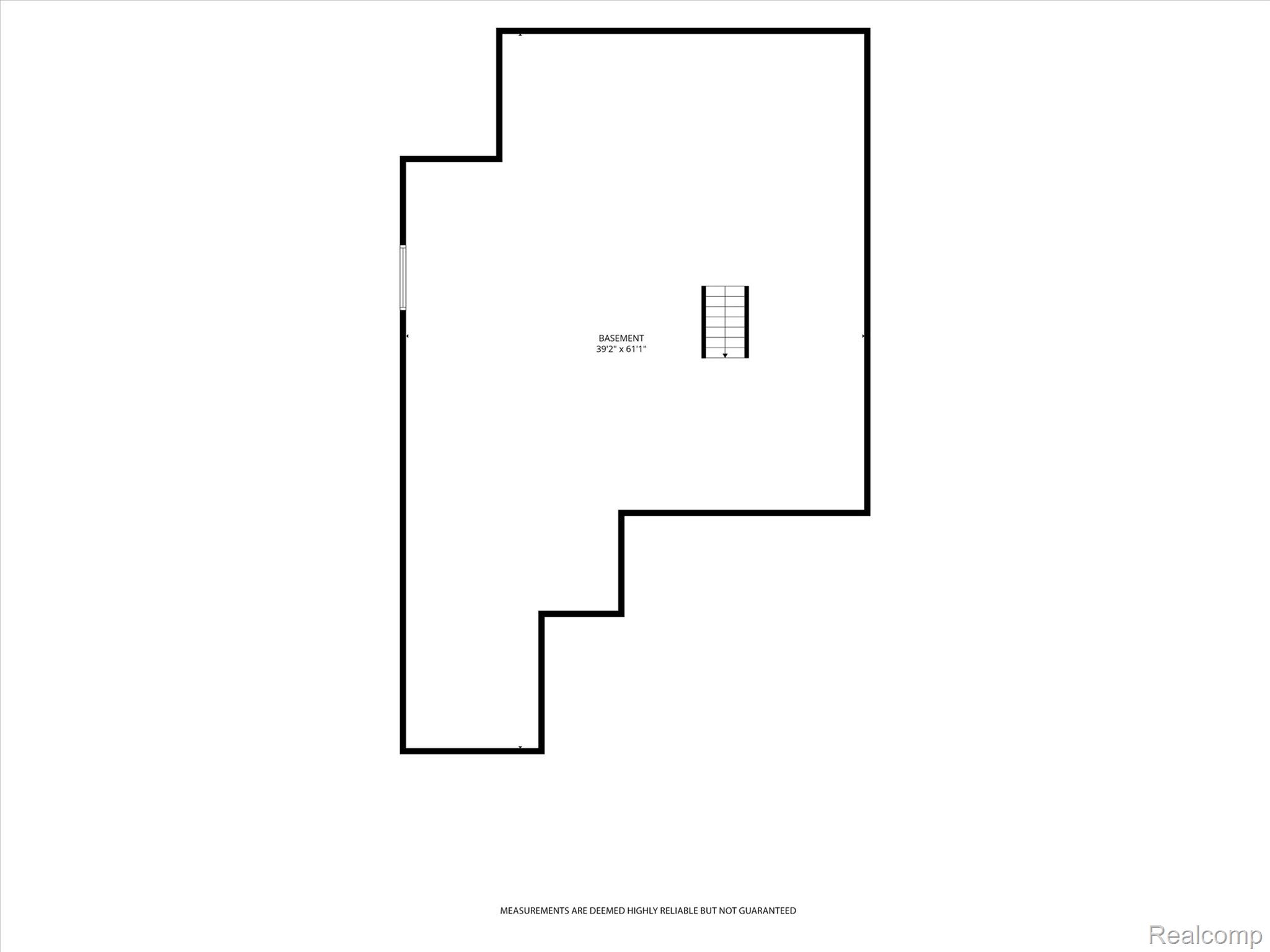 4795 Bingham Road Canton, MI 48188 - Photo 49 of 50 Basement floor plan