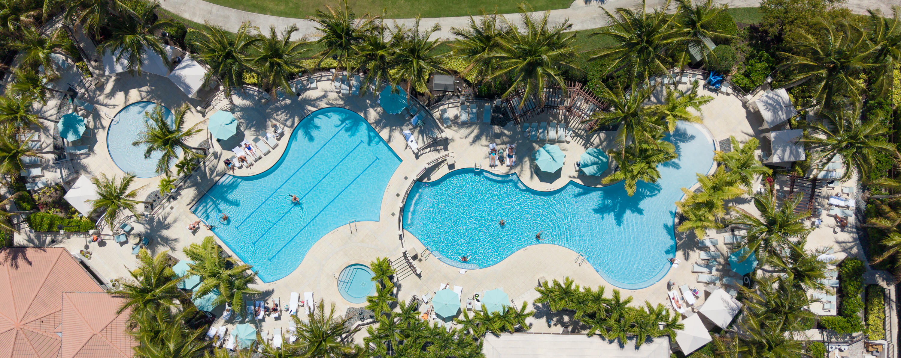 8306 Horseshoe Bay Road Boynton Beach, FL 33472 - Photo 41 of 51 Pool Overhead - Final
