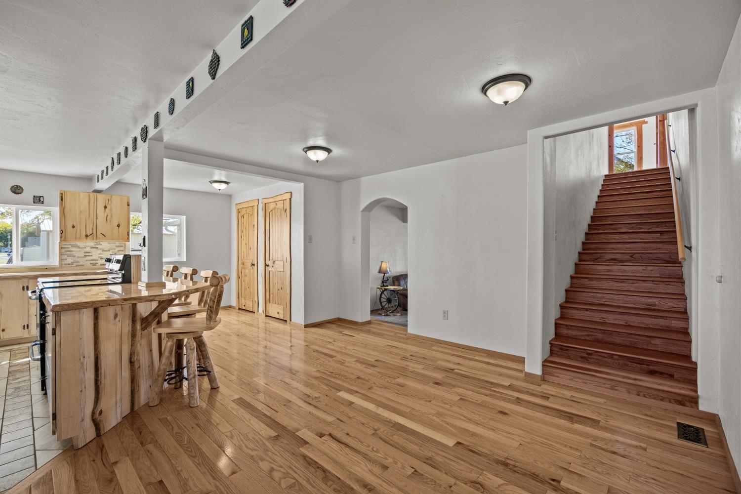 1903 J Road Fruita, CO 81521 - Photo 16 of 35 a view of a dining room with furniture and wooden floor