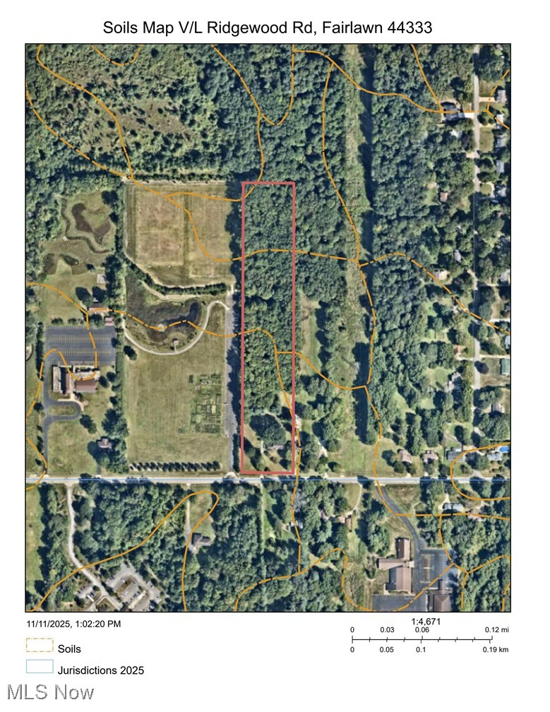 V/l - 5.8-acres V/l - 5.8-acres Ridgewood Road Akron, OH 44333 - Photo 4 of 7 Soils Map, Whole Parcel