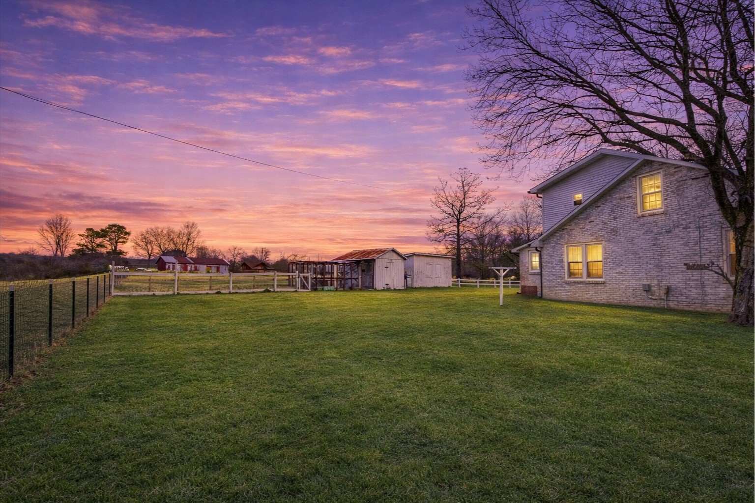 3212 Marthas Chapel Road Cunningham, TN 37052 - Photo 27 of 32 a view of a big yard next to a building