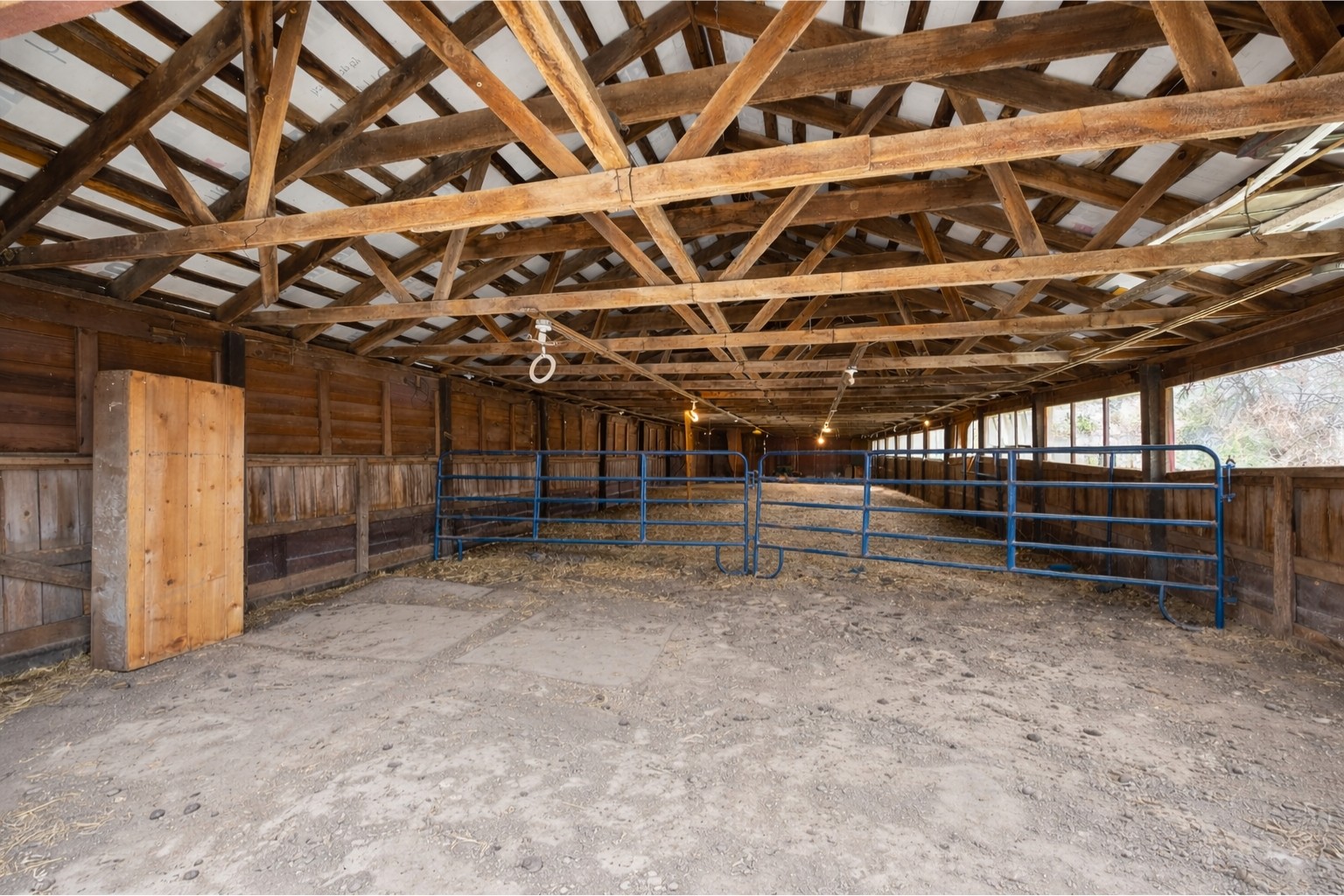 3212 Marthas Chapel Road Cunningham, TN 37052 - Photo 29 of 32 a view of an empty room with wooden walls
