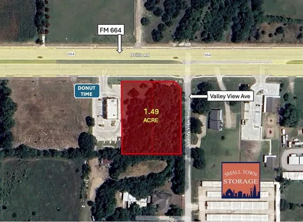 $675,000 | Tbd 1.49-acre Tbd 1.49-acre Ovilla Road, Red Oak, TX 75154