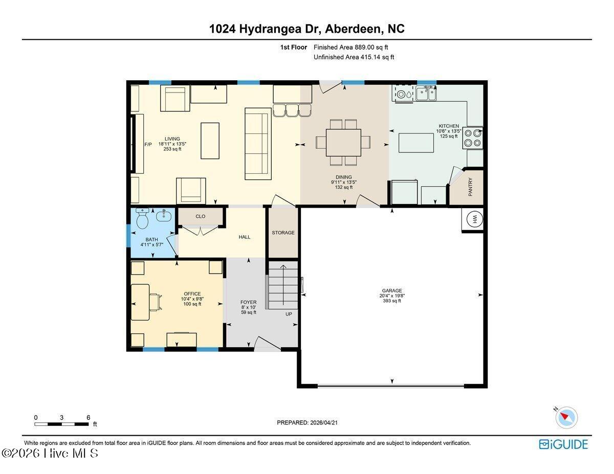 1024 Hydrangea Drive Aberdeen, NC 28315 - Photo 40 of 41 Floorplan2