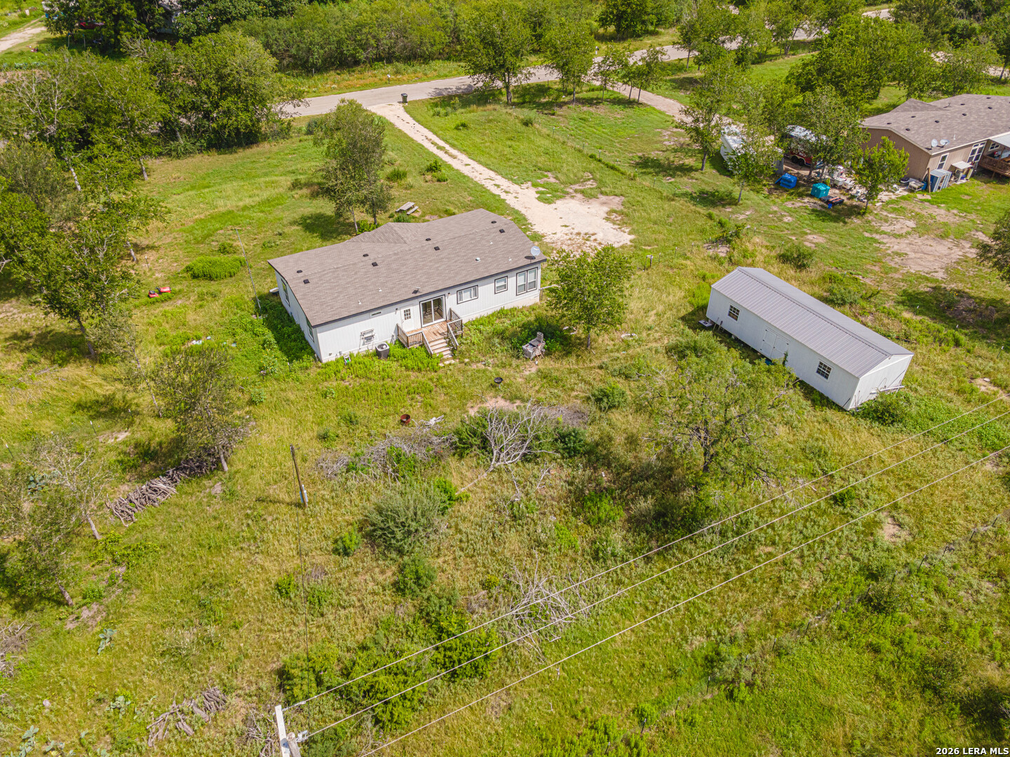 3433 Gander Slough Road Kingsbury, TX 78638 - Photo 23 of 23 a view of a yard with plants
