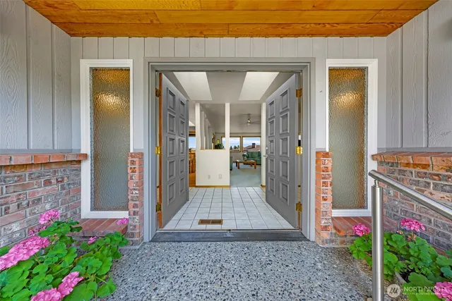 a view of a entryway door of the house