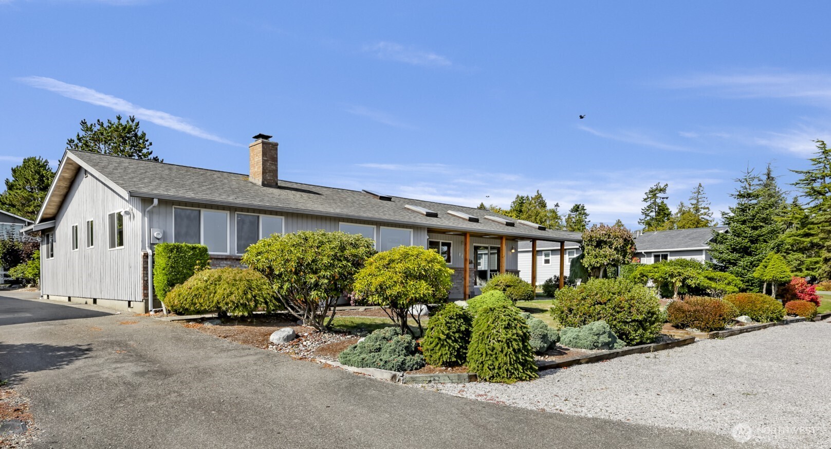 8059 Comox Road Blaine, WA 98230 - Photo 3 of 38 front view of a house with a street