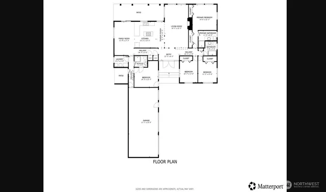 a picture of floor plan