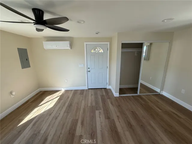 wooden floor in an empty room