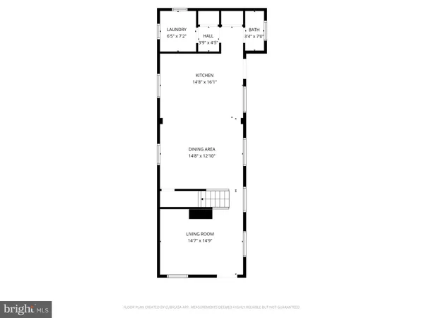 a picture of a floor plan