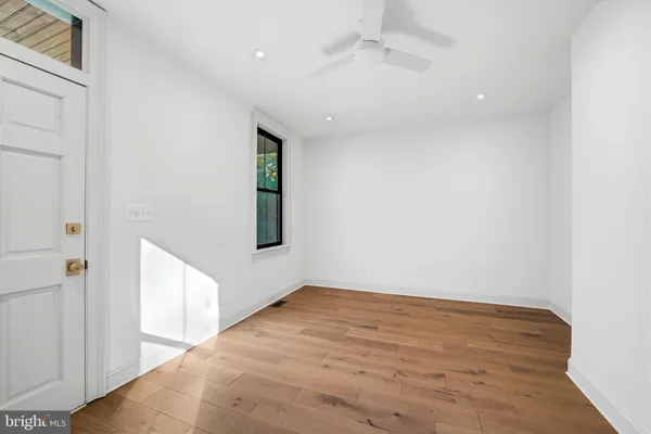 wooden floor in an empty room