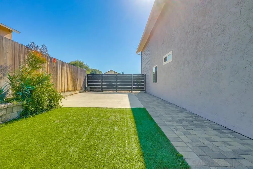 8779 Cordial Road El Cajon, CA 92021 - Photo 32 of 39 a view of a backyard with a garden