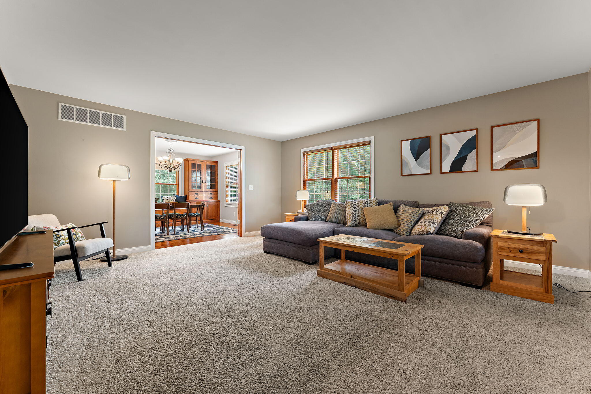 5338 East Lawler Court, Unit 67 Demotte, IN 46310 - Photo 11 of 49 a bedroom with furniture and a couch