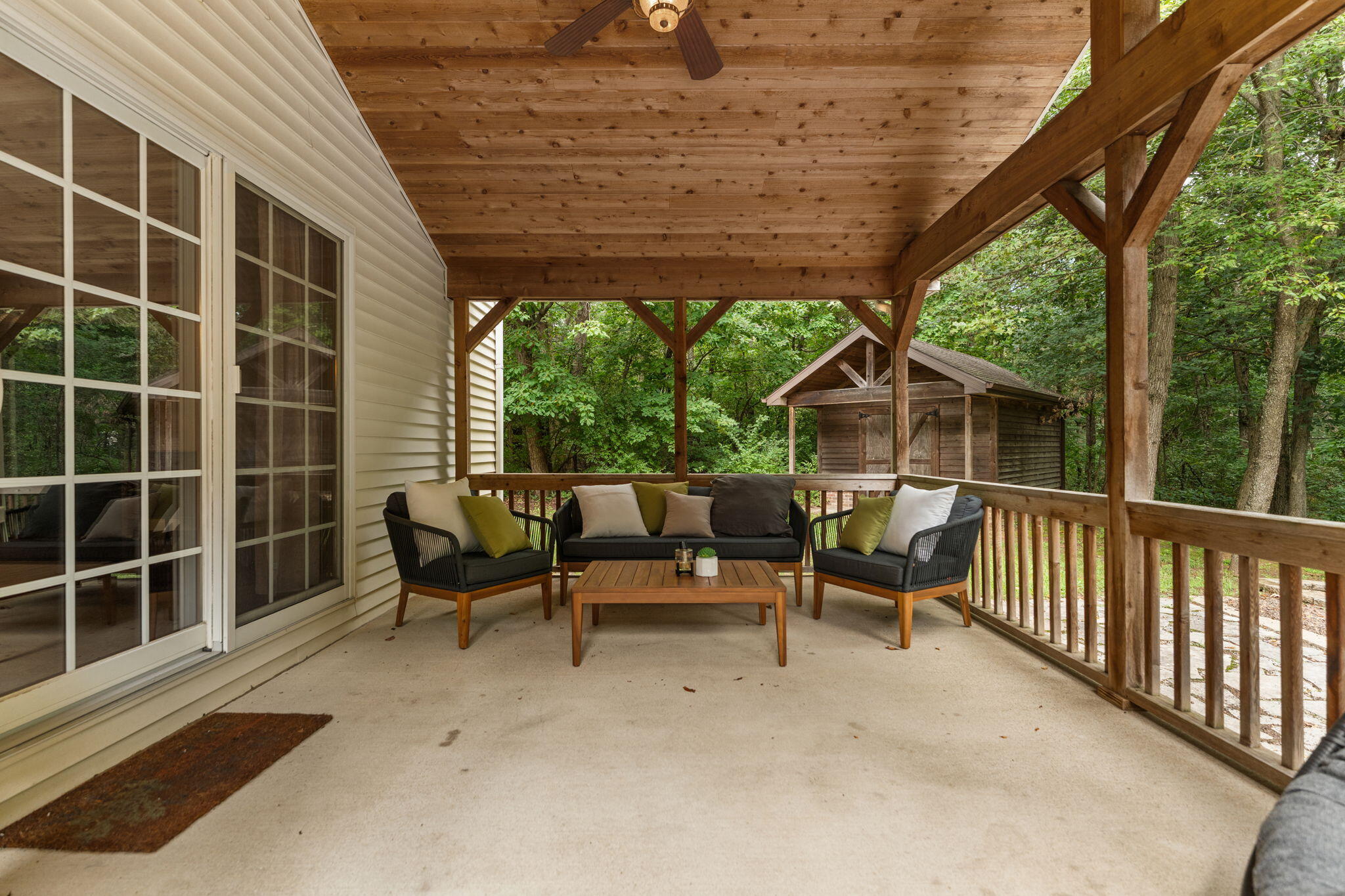 5338 East Lawler Court, Unit 67 Demotte, IN 46310 - Photo 43 of 49 a view of a chairs and table in the roof deck