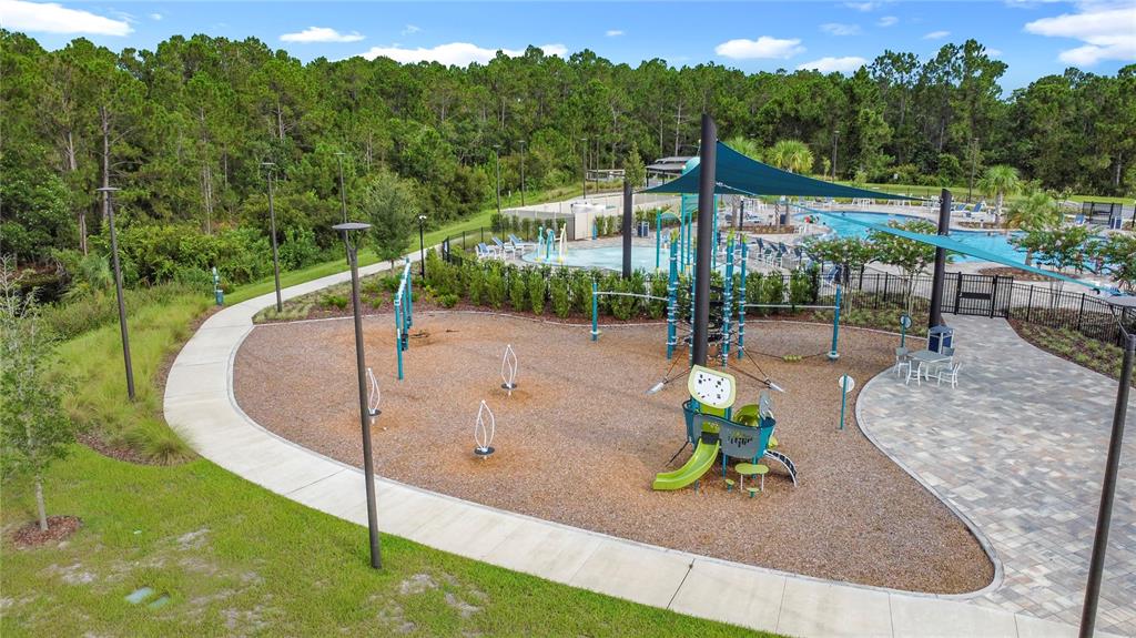 6632 Druid Way St. Cloud, FL 34773 - Photo 34 of 38 a view of a swimming pool with a patio