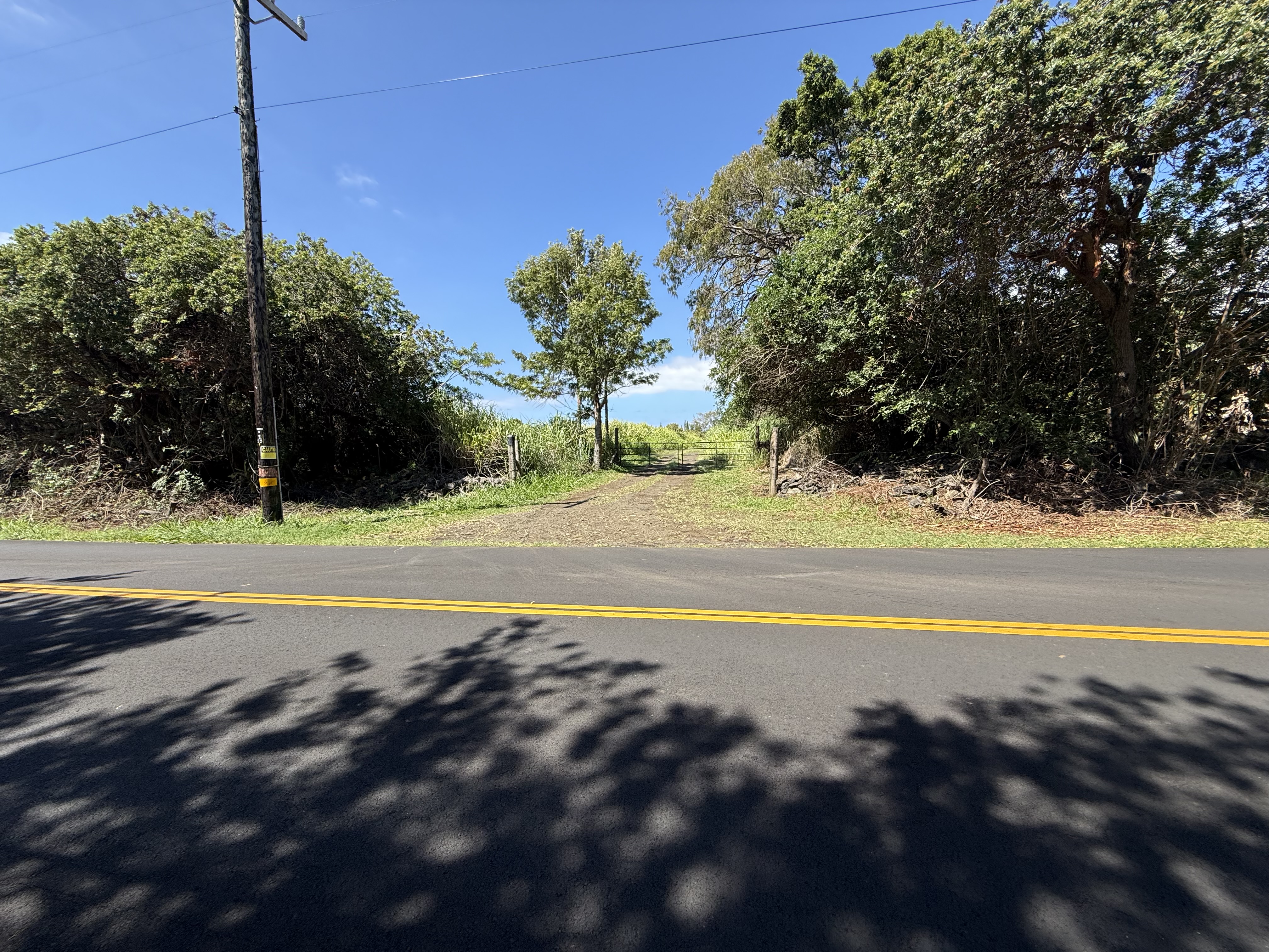 Kai Makani Place Captain Cook, HI 96704 - Photo 15 of 16 a view of an outdoor space and a yard