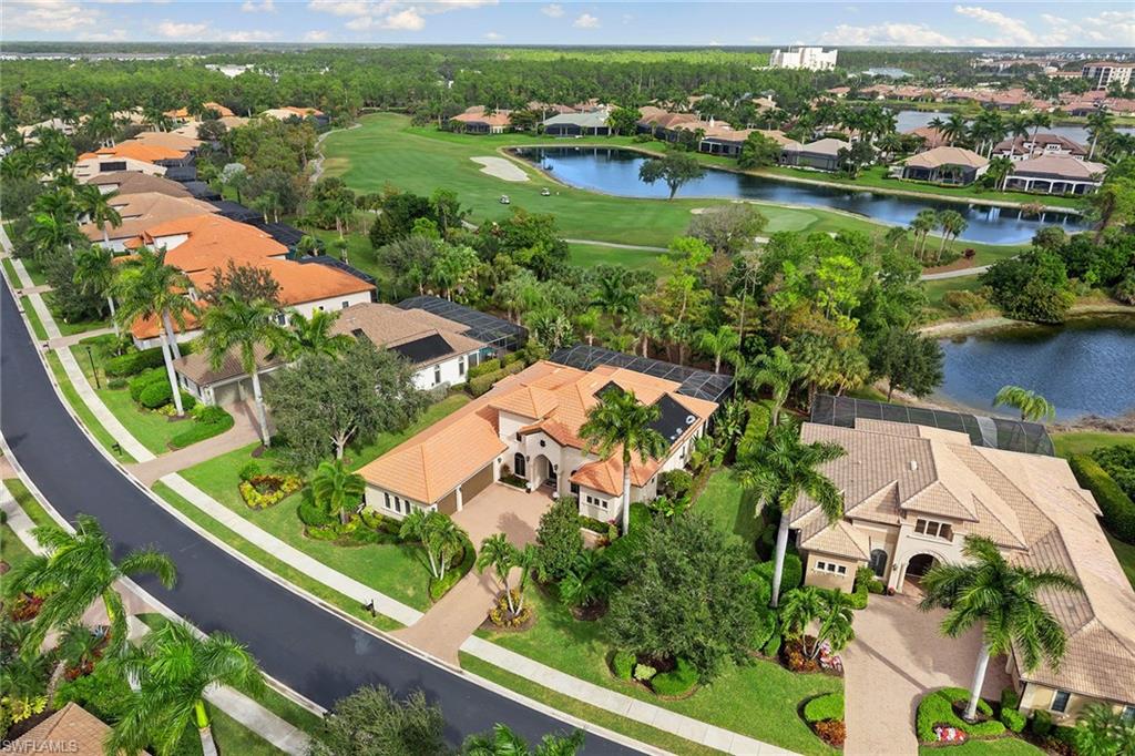 7400 Byrons Way Naples, FL 34113 - Photo 48 of 50 an aerial view of lake