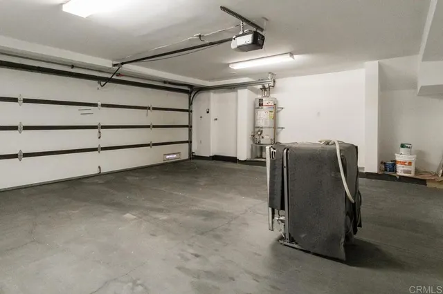 a view of a storage and utility room